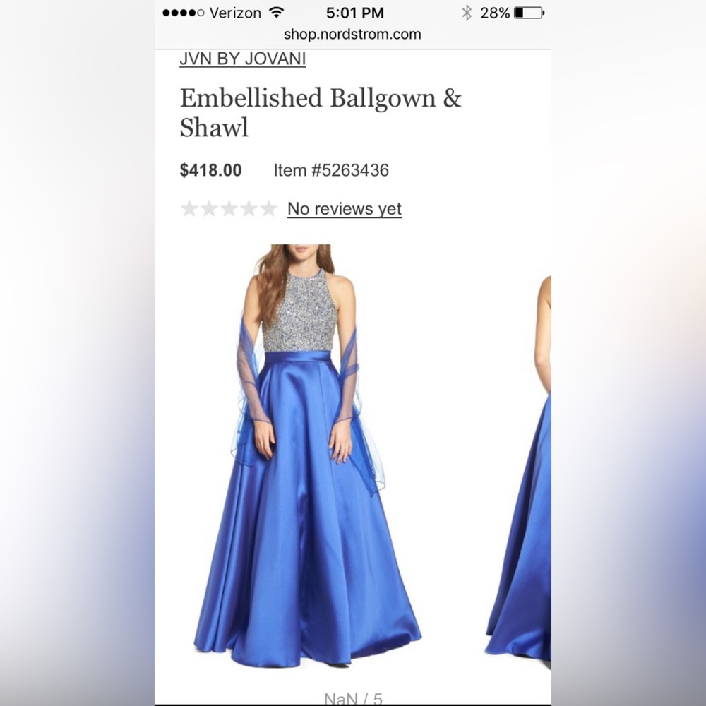 JVN by Jovani Prom Dress